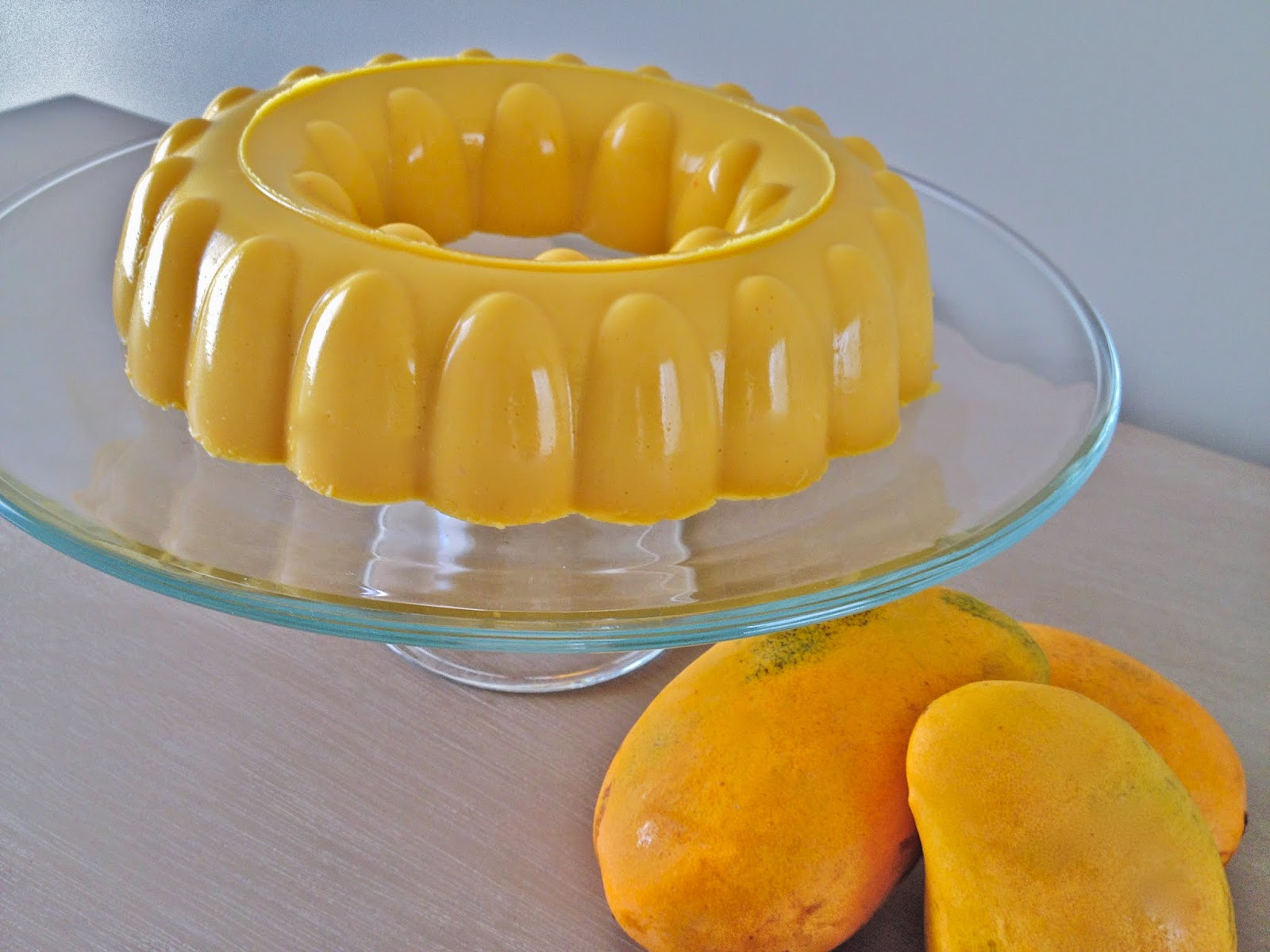 My honey jar BY marichu Gelatina de mango